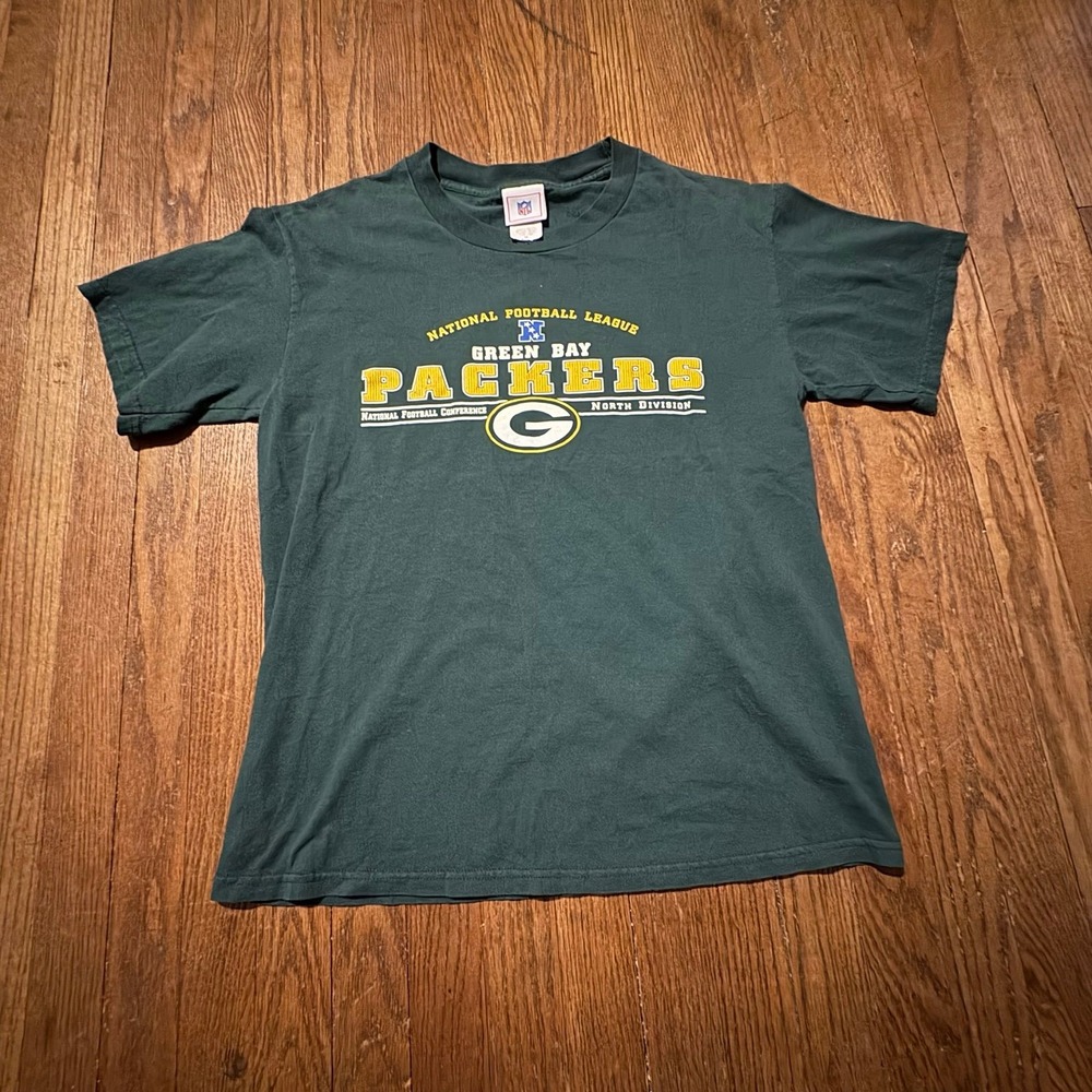 Vintage Y2K Green Bay Packers NFC North T-Shirt M